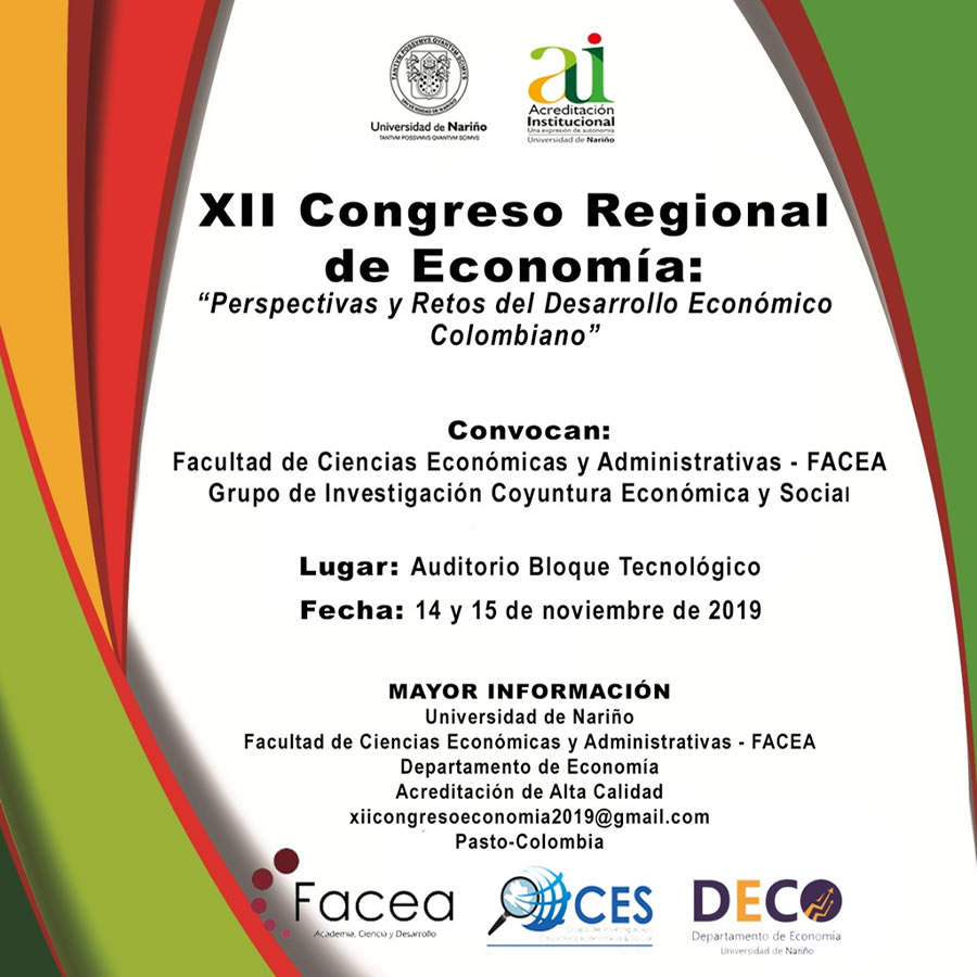 XII Congreso Regional de Economia-2