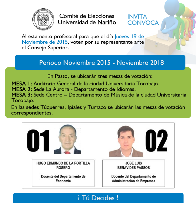 mesas votacion -elecciones-profesores