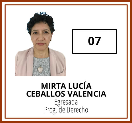 Mirta Ceballos - Derecho
