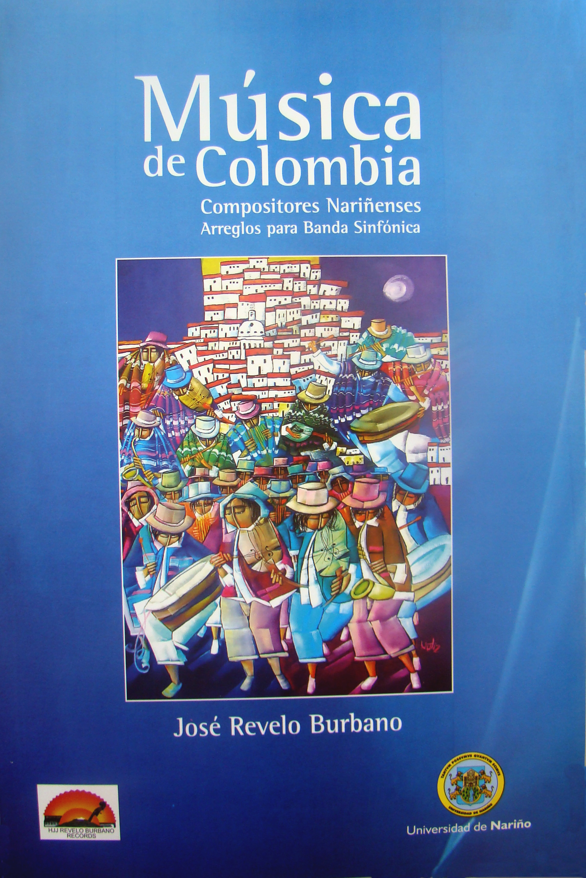 Música de Colombia. Compositores nariñenses, arreglos para banda sinfónica