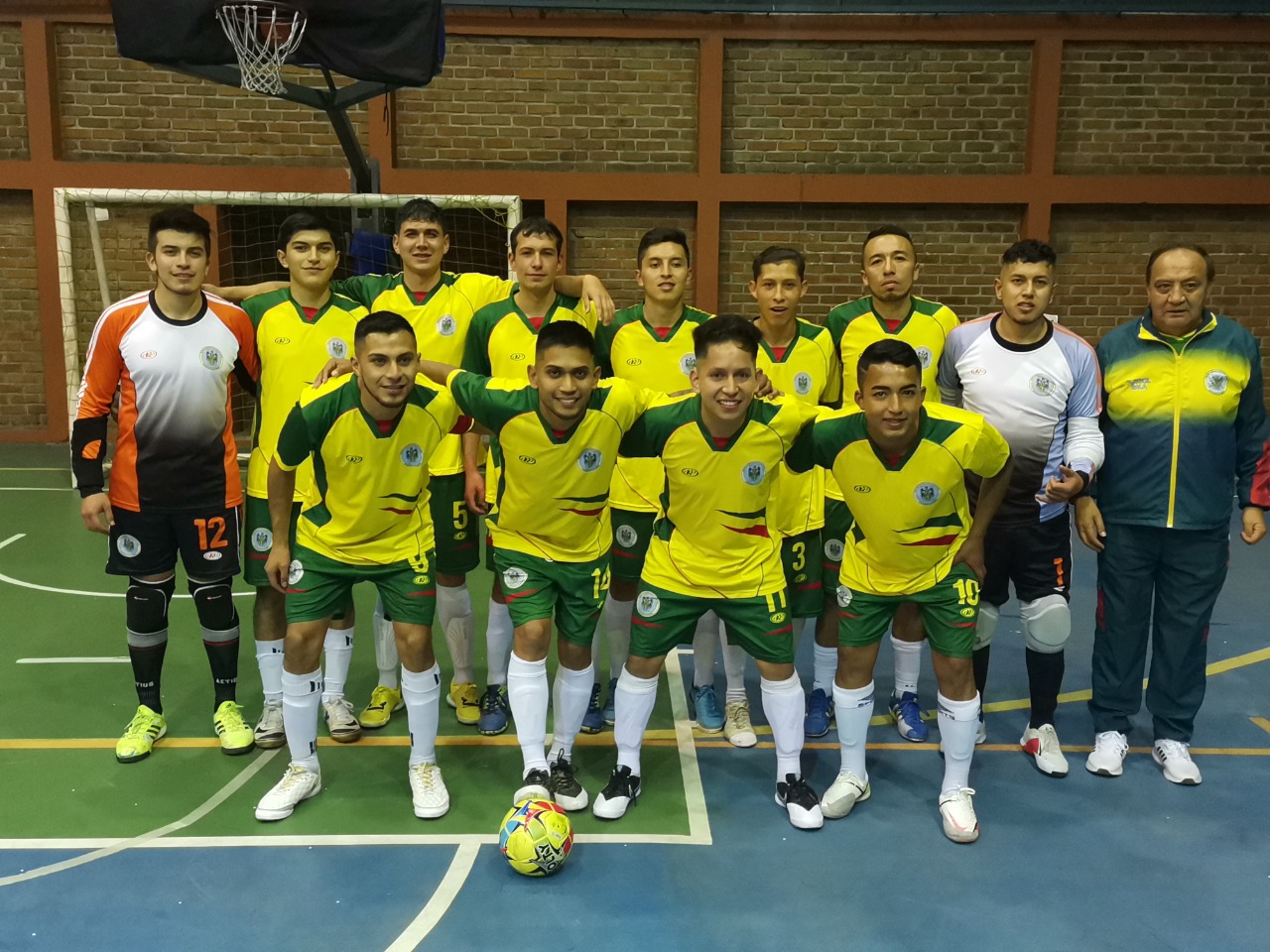 Equipo fútbol sala masculino Udenar.