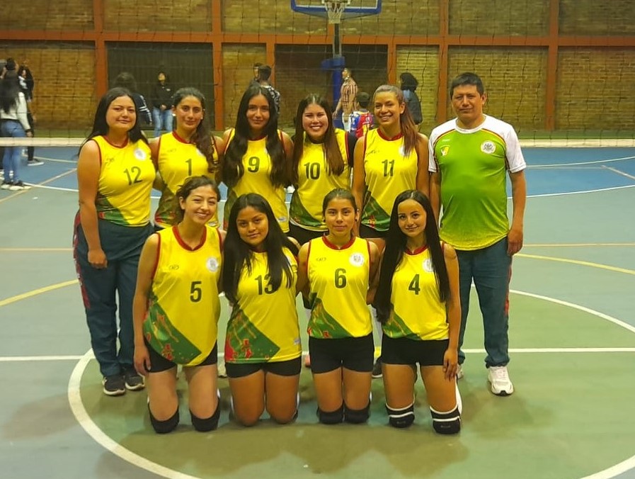 Equipo Voleibol femenino Udenar.