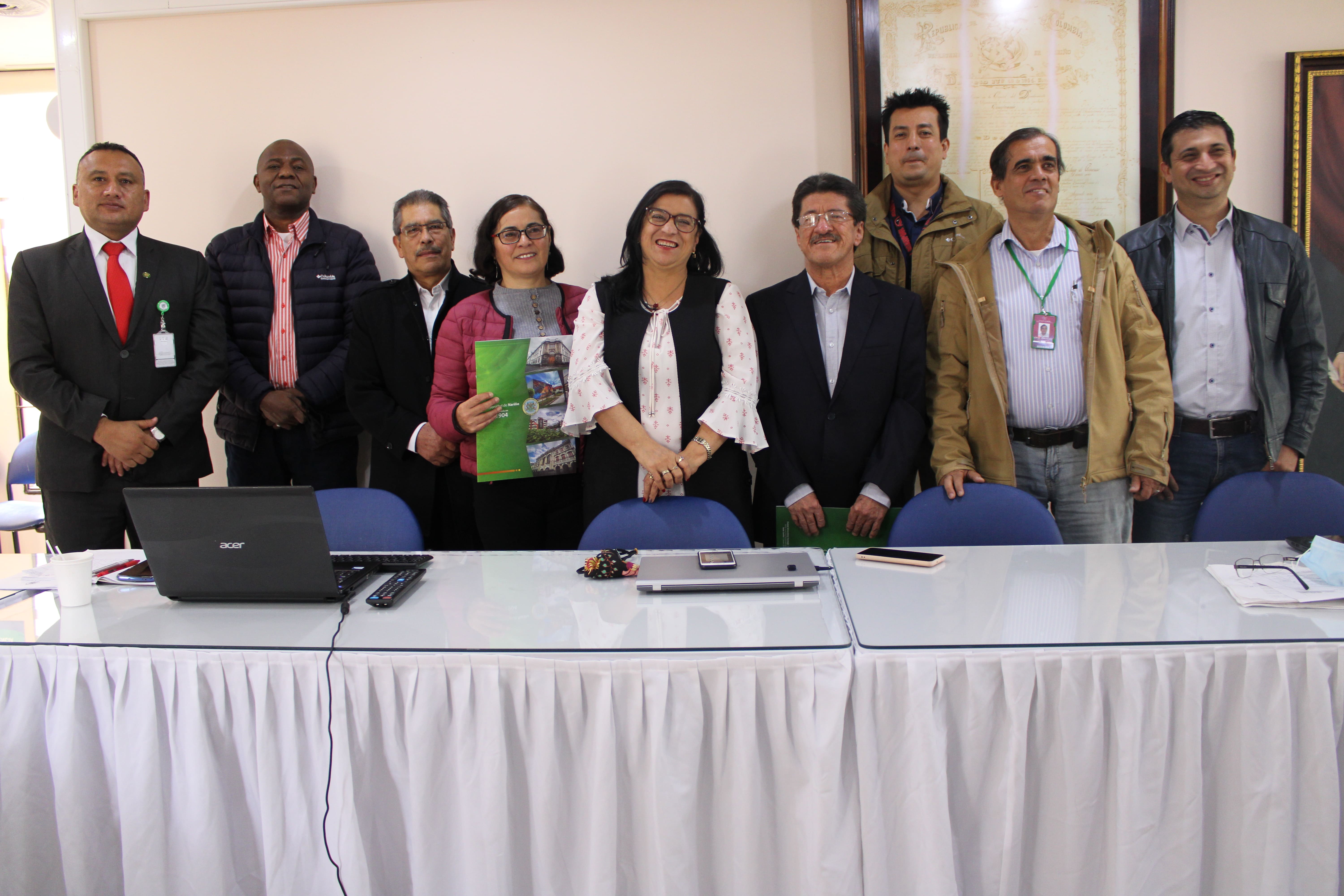 Reconocimiento a decanos por parte de la Universidad de Nariño.