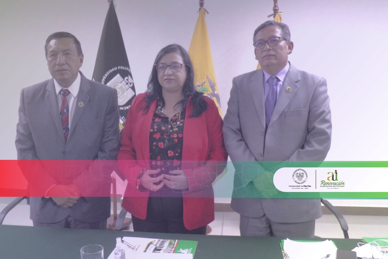 La Rectora de la Universidad de Nariño es nombrada presidenta de la Red de Instituciones de Educación Superior. La Rectora de la Universidad de Nariño es nombrada presidenta de la Red de Instituciones de Educación Superior.