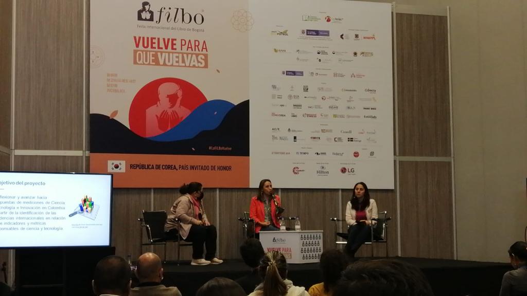 Ponencias participantes en la FILBo