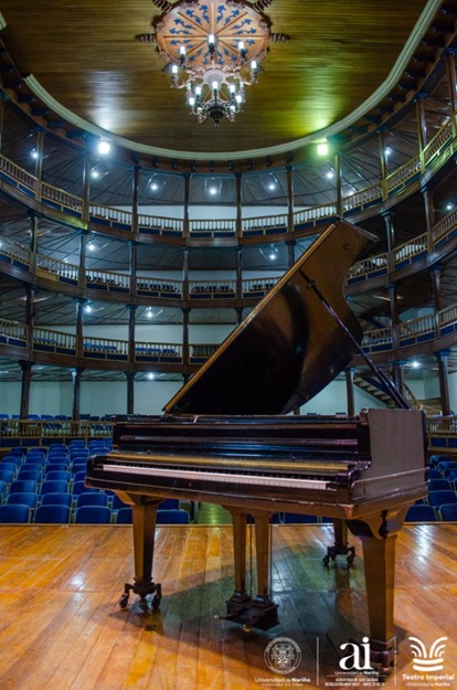 Interior Teatro Imperial.