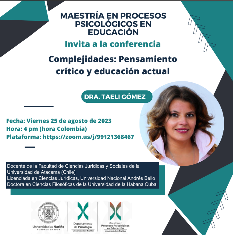 Conferencia-Complejidades_Pensamiento-crItico-educaciOn-actual