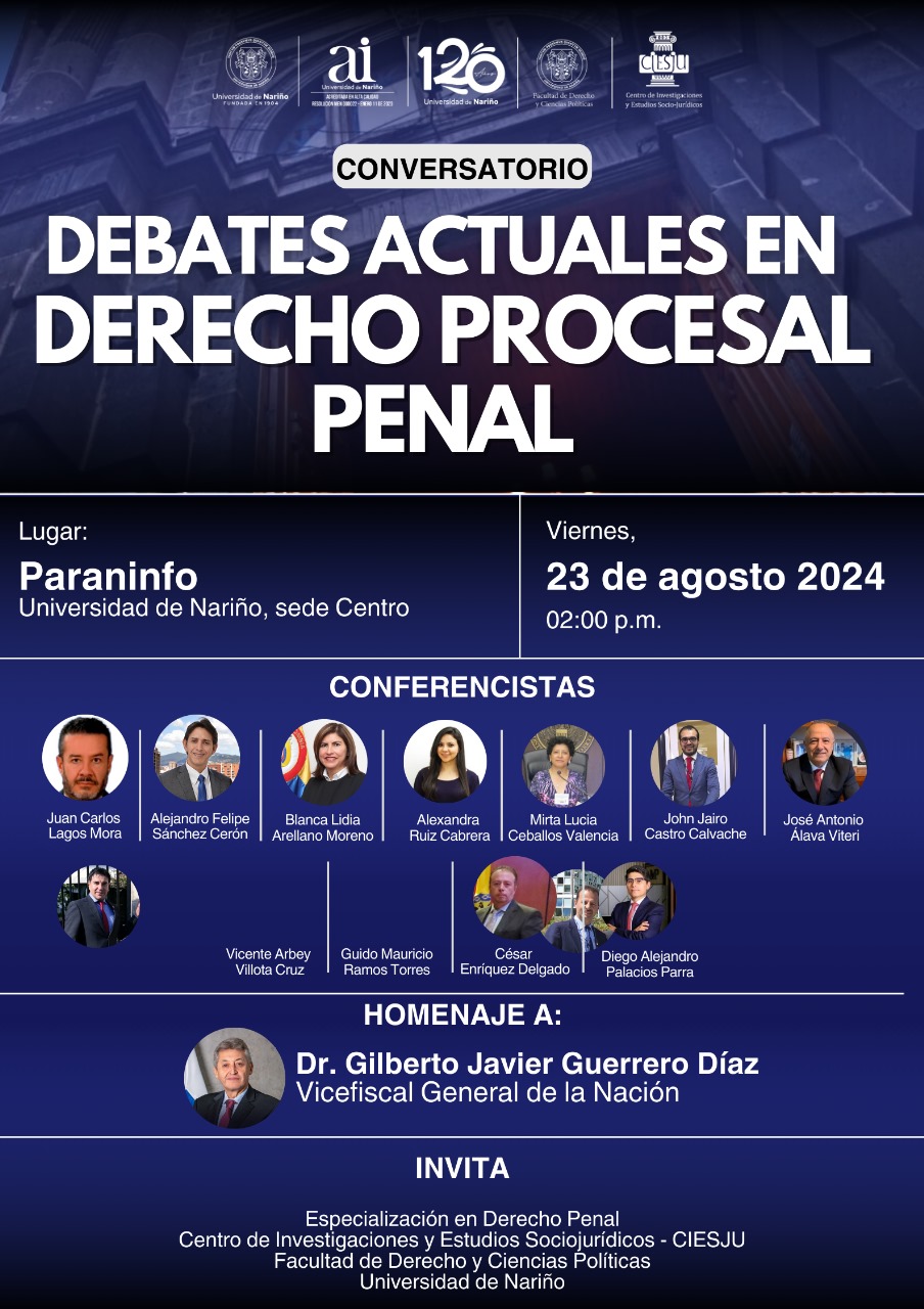 Conversatorio Derecho Procesal penal