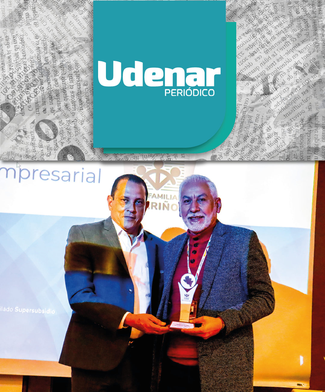 Reconocimiento a Udenar por Excelencia Periodico