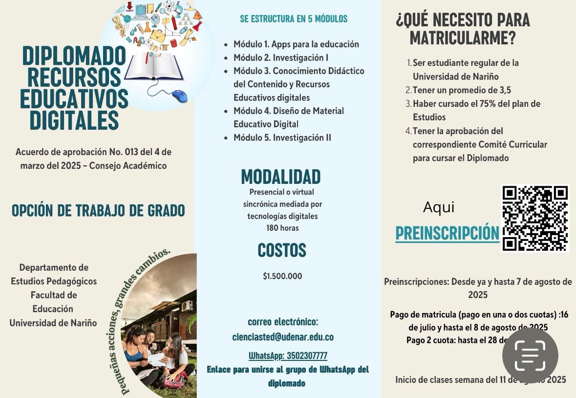 Diplomado en recursos educativos digitales