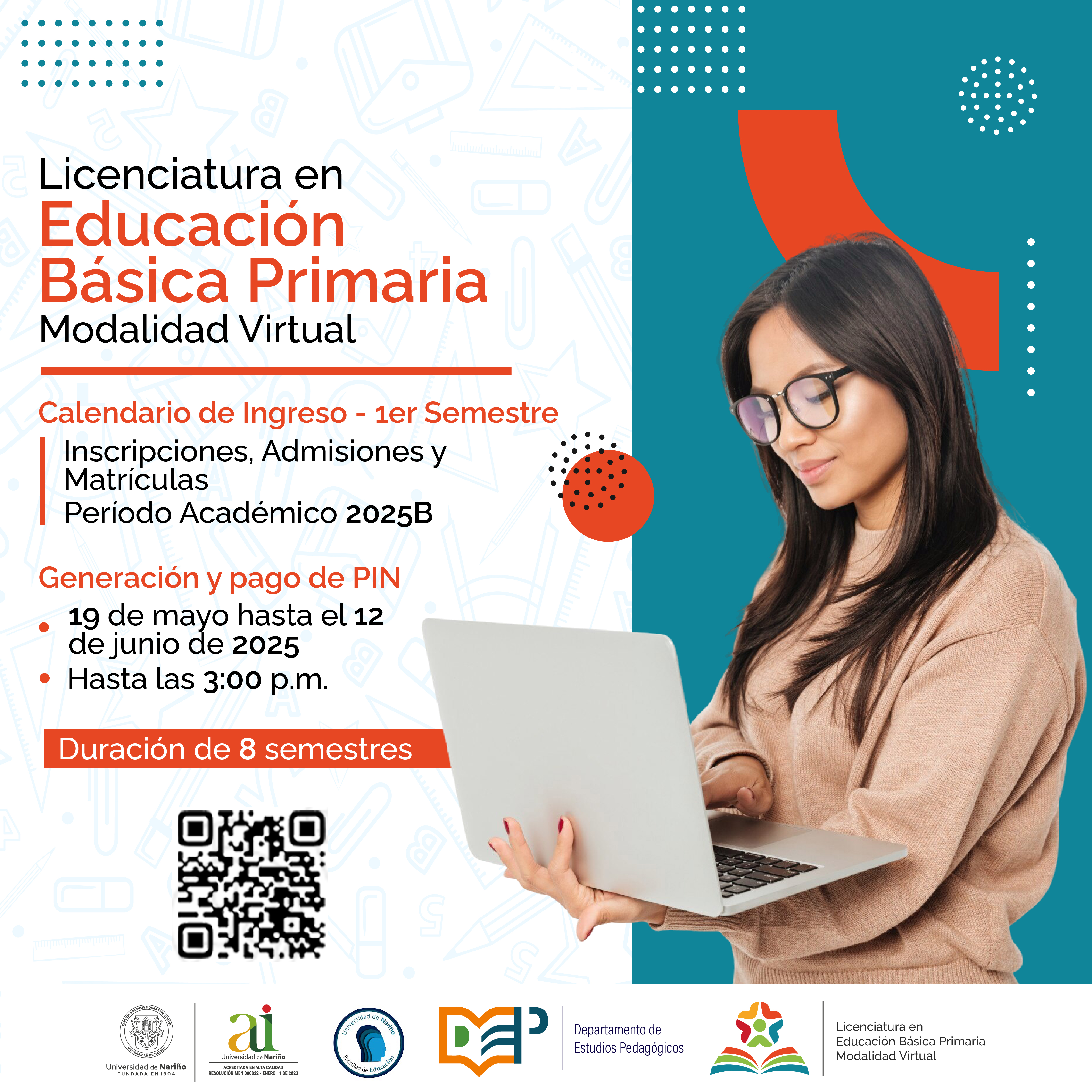 Flyer Lic en Educación Básica Primaria