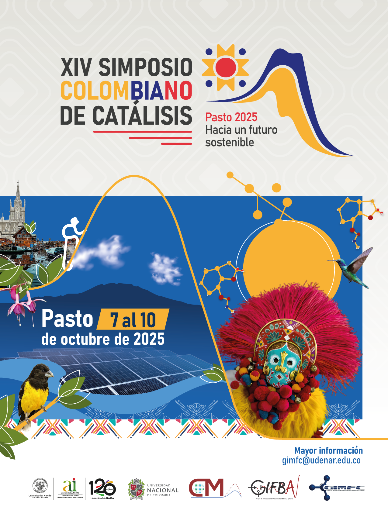 Afiche Simposio Colombiano de Catalisis 2025