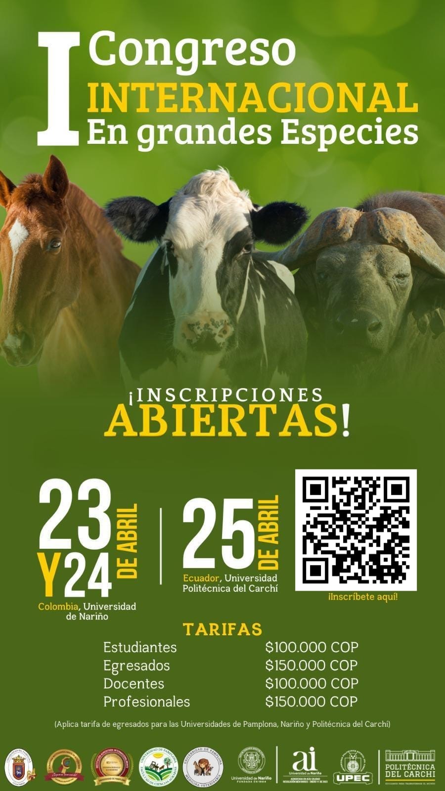 Congreso Internacional en Grandes Animales