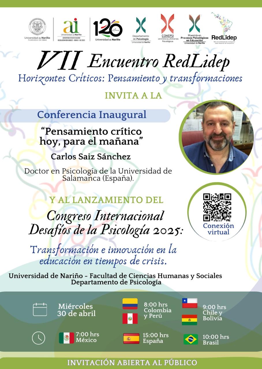 Lanzamiento oficial del Congreso Internacional Desafíos de la Psicología 2025