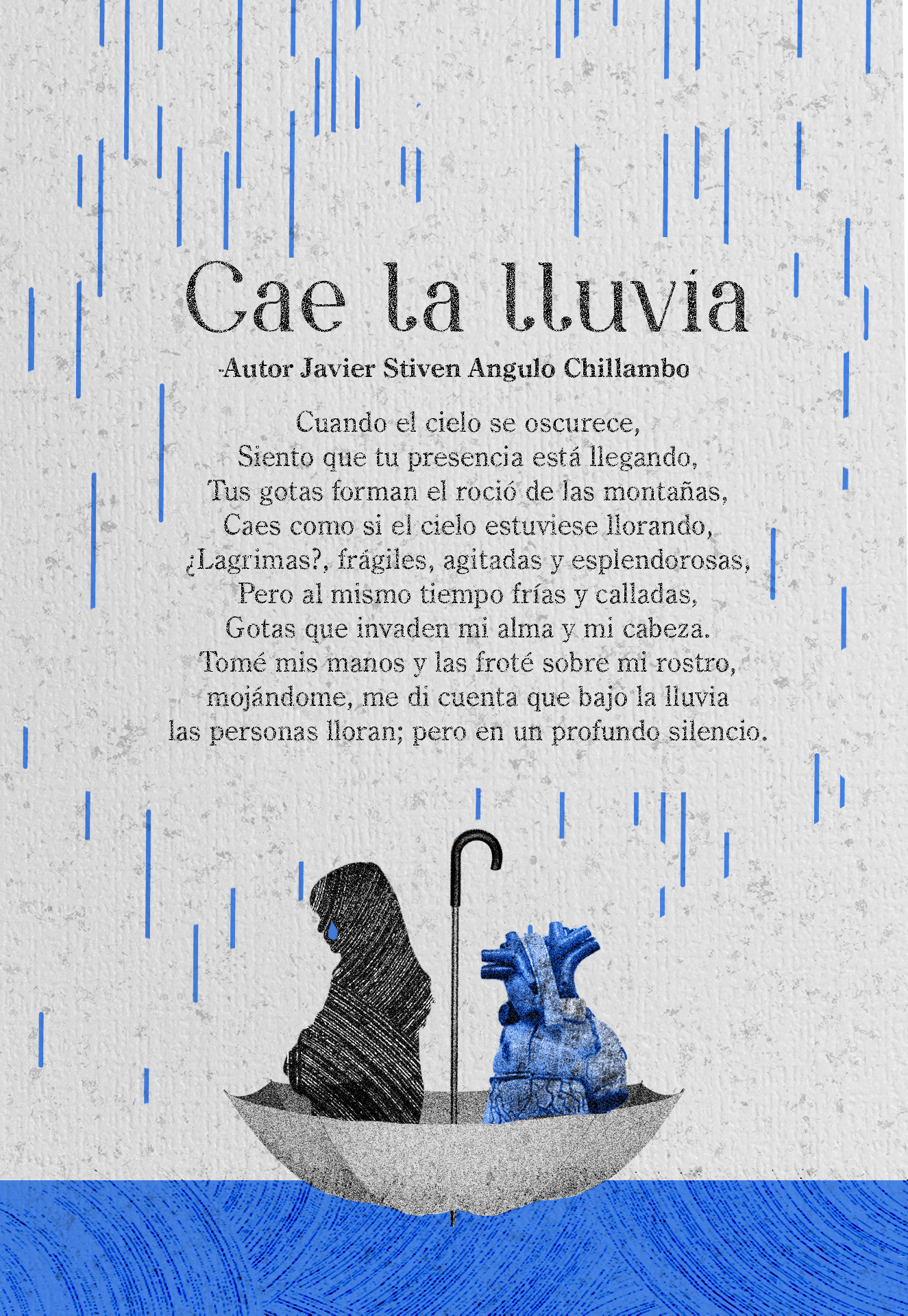 Poema cae la lluvia