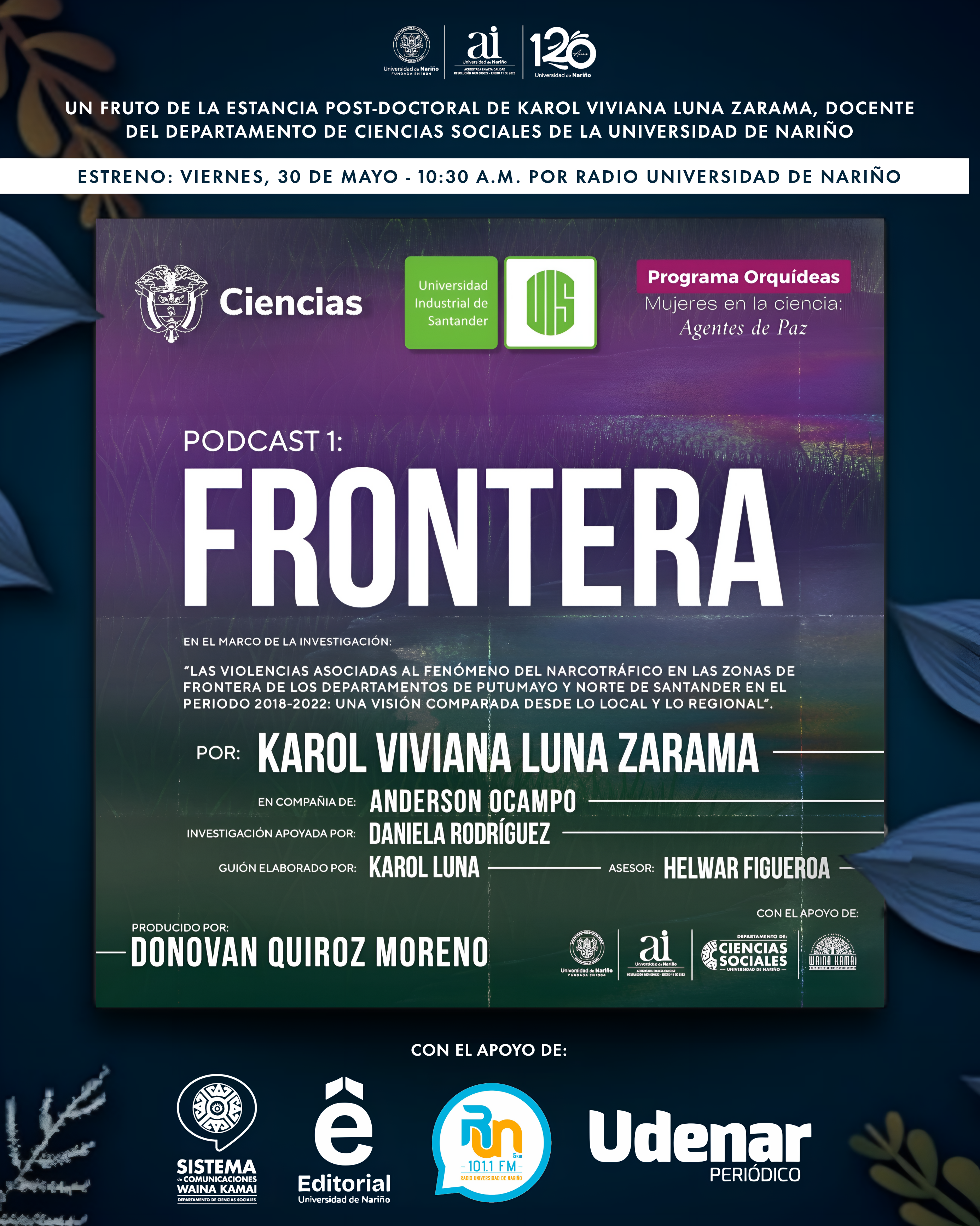 Podcast Frontera Evento