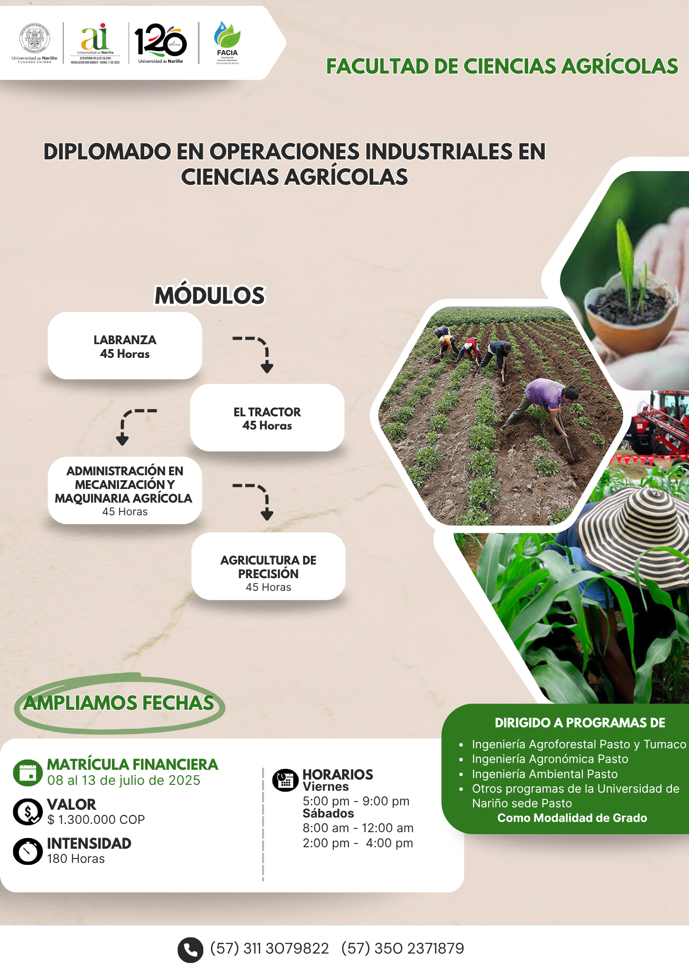 Diplomado Operaciones Industriales FACIA