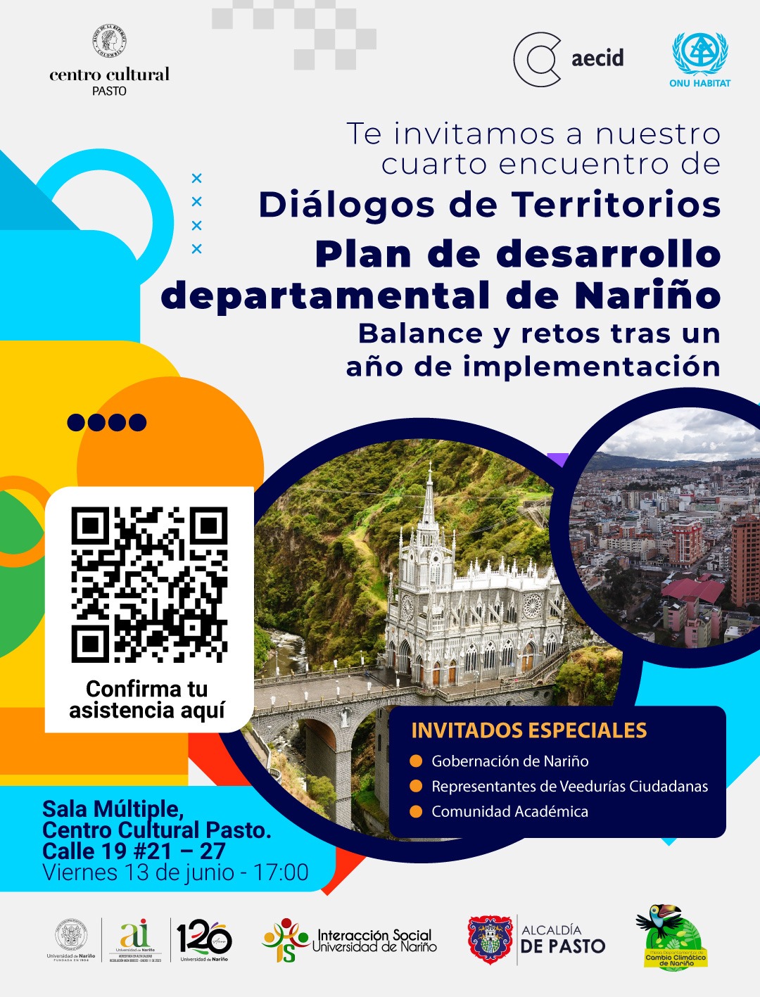 Diálogos de Territorios plan de desarrollo departamental de Nariño