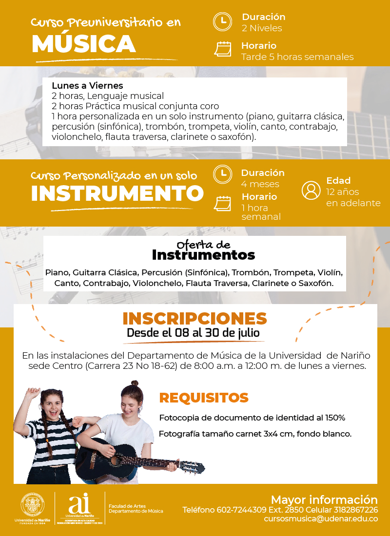 Preuniversitario Musica 2025B