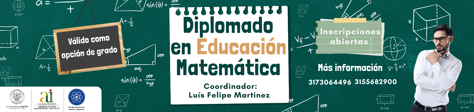 Banner diplomado en matematicas