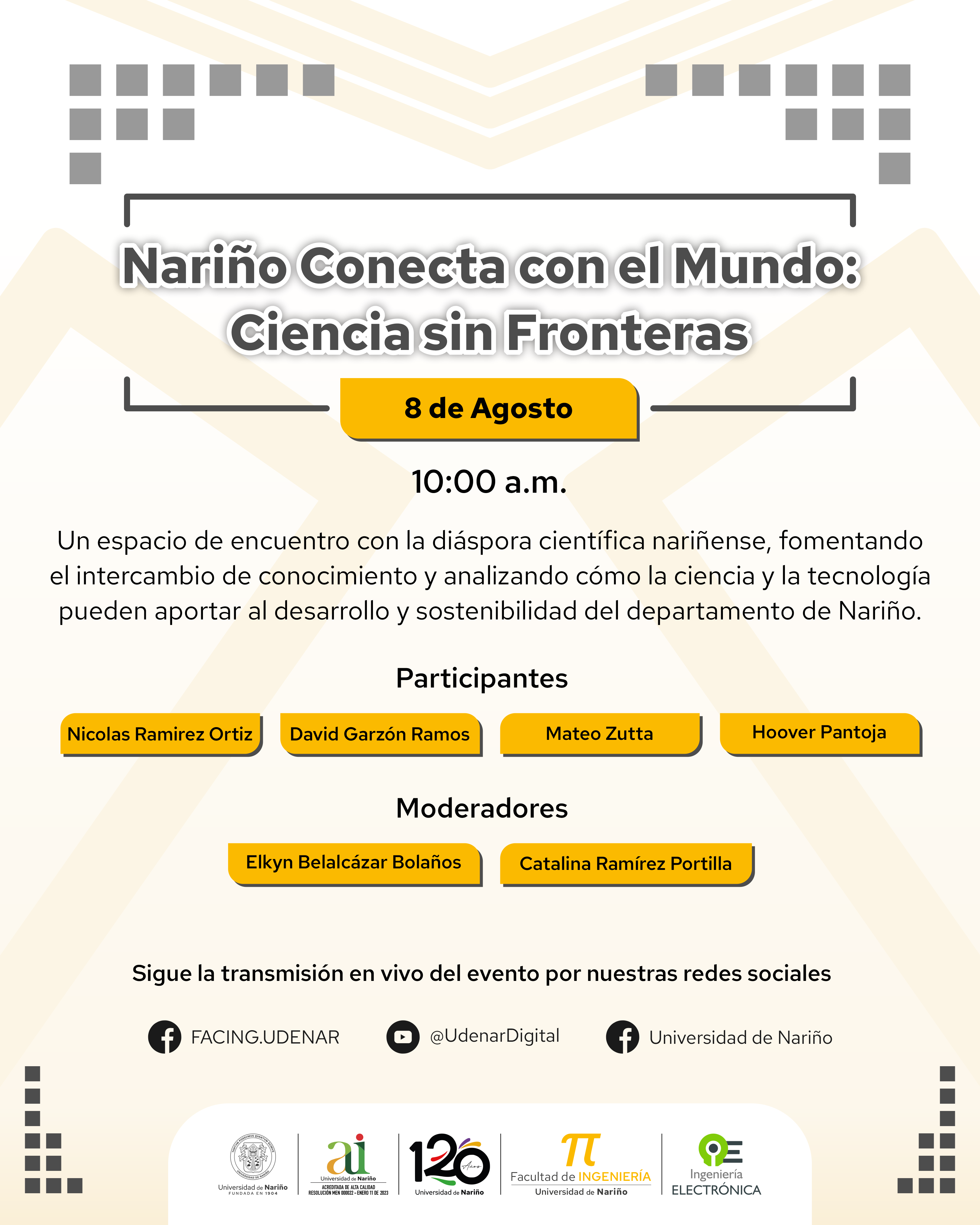 Nariño Conecta con el Mundo Flyer