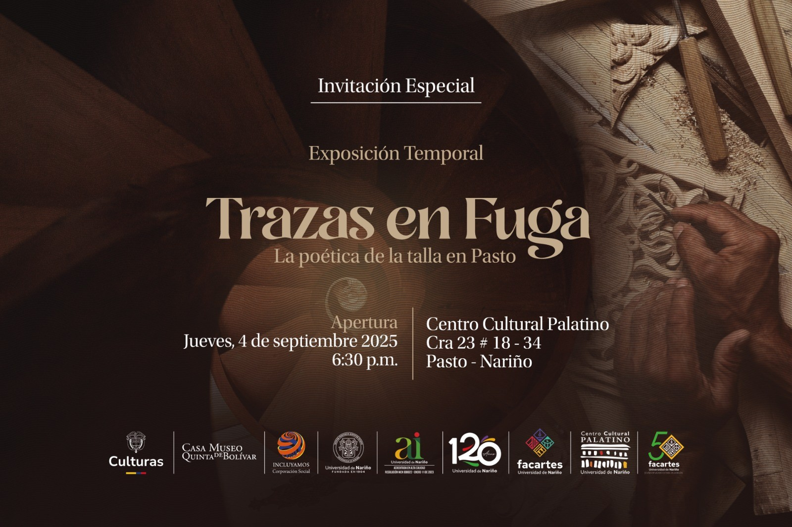 Trazas en Fuga. La poética de la talla en Pasto