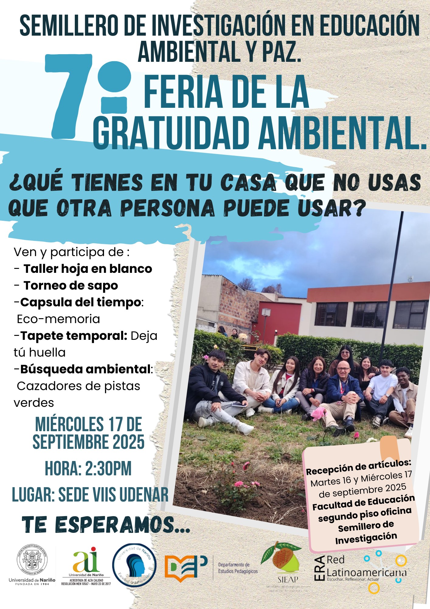 7ª Feria de la Gratuidad Ambiental Pasto