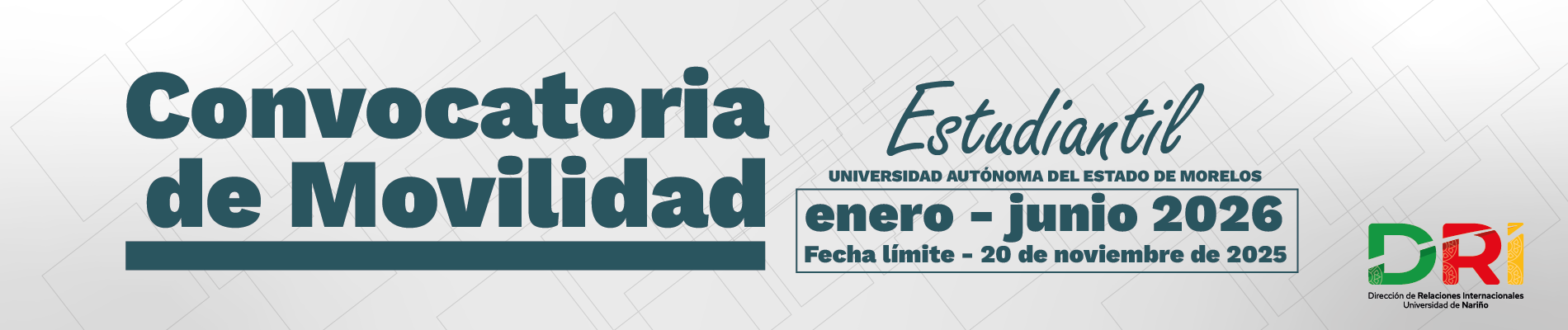 Convocatoria de movilidad DRI