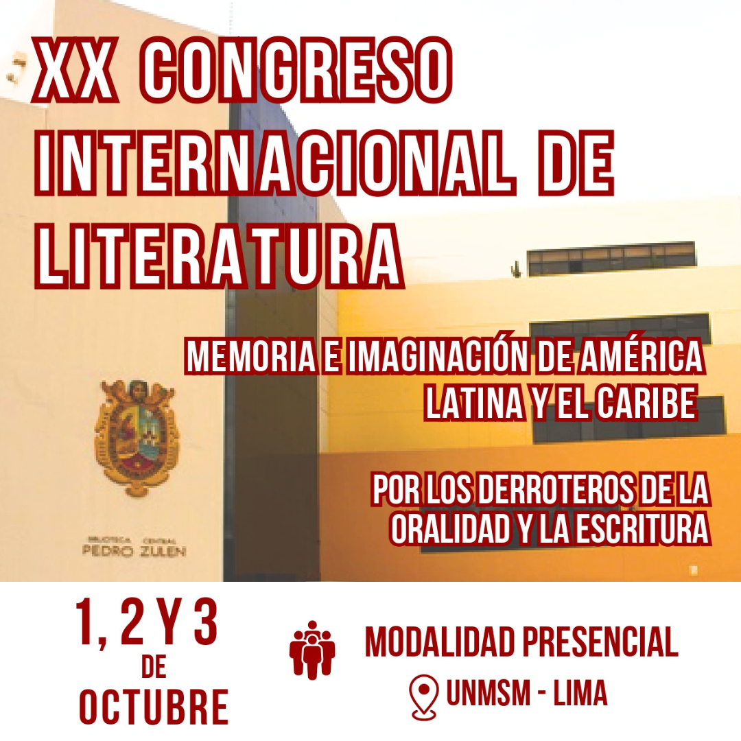 XX Congreso Internacional de Literatura – Universidad de Nariño