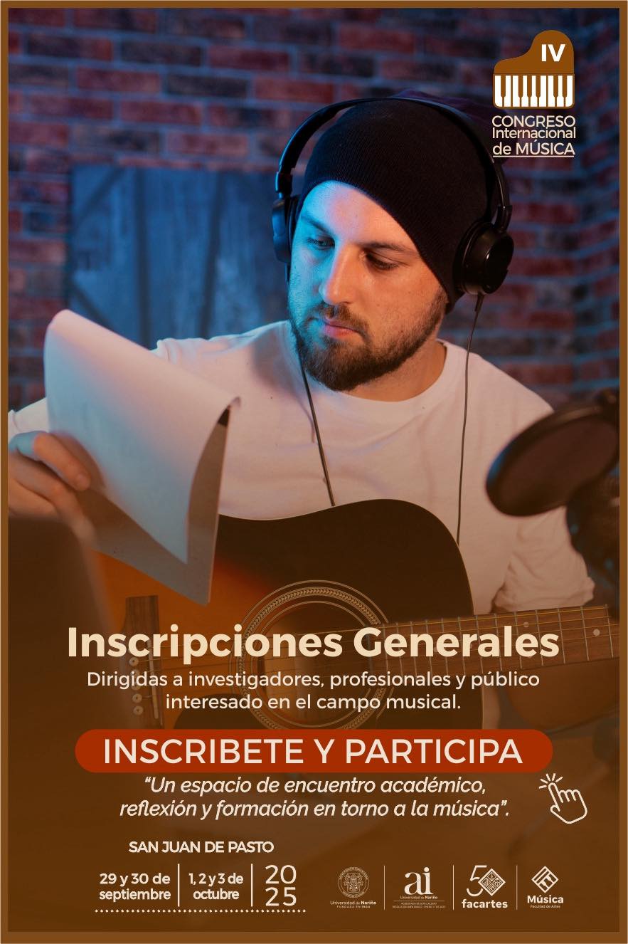 INSCRIPCIONES GENERALES IV Congreso Internacional de Música