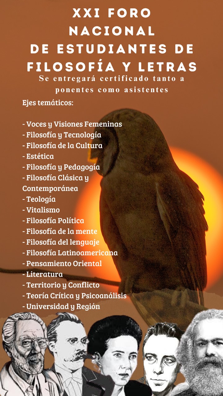 XXI Foro de Estudiantes de Filosofía y Letras imagen 2