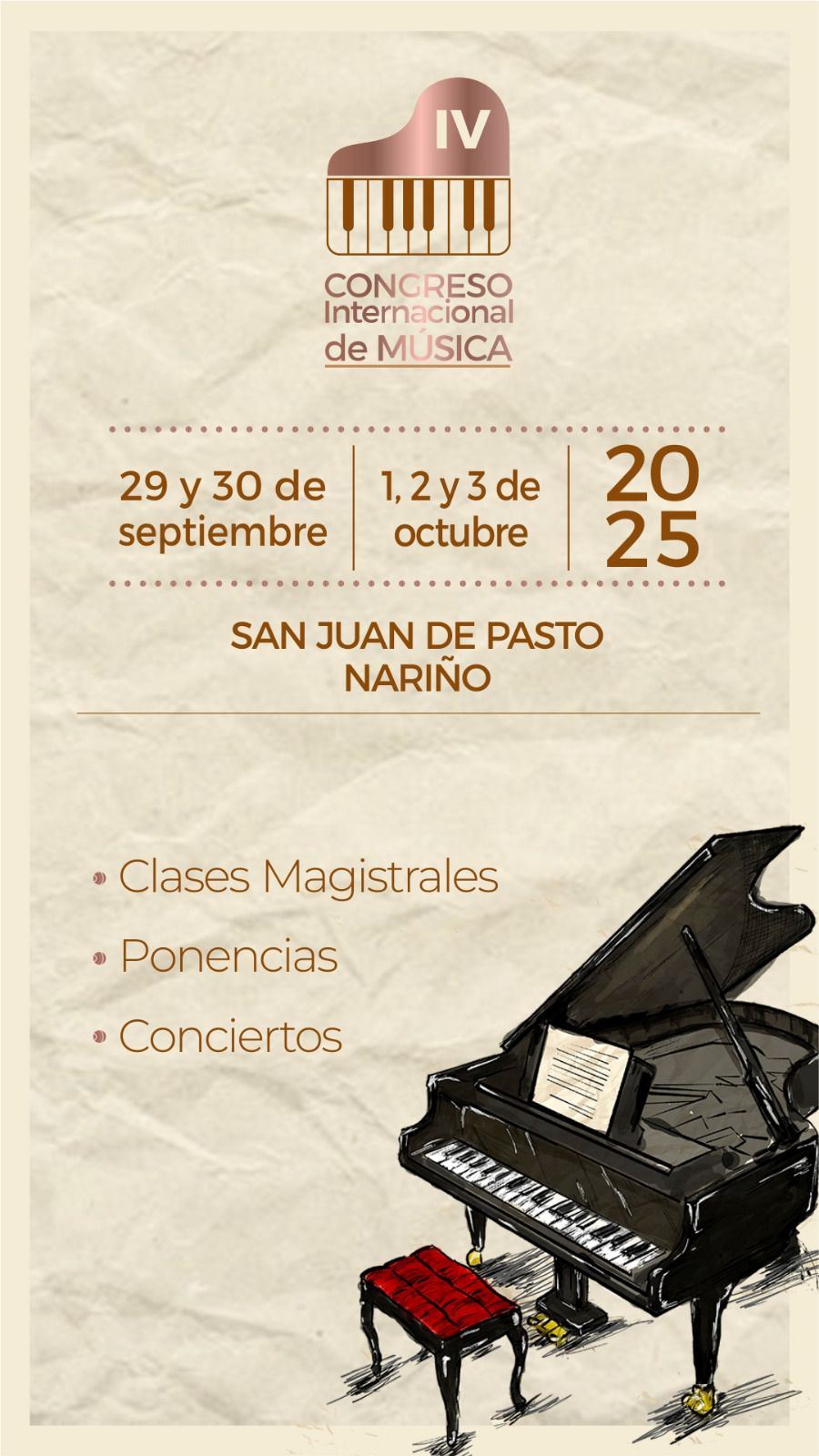 eventos IV Congreso Internacional de Música