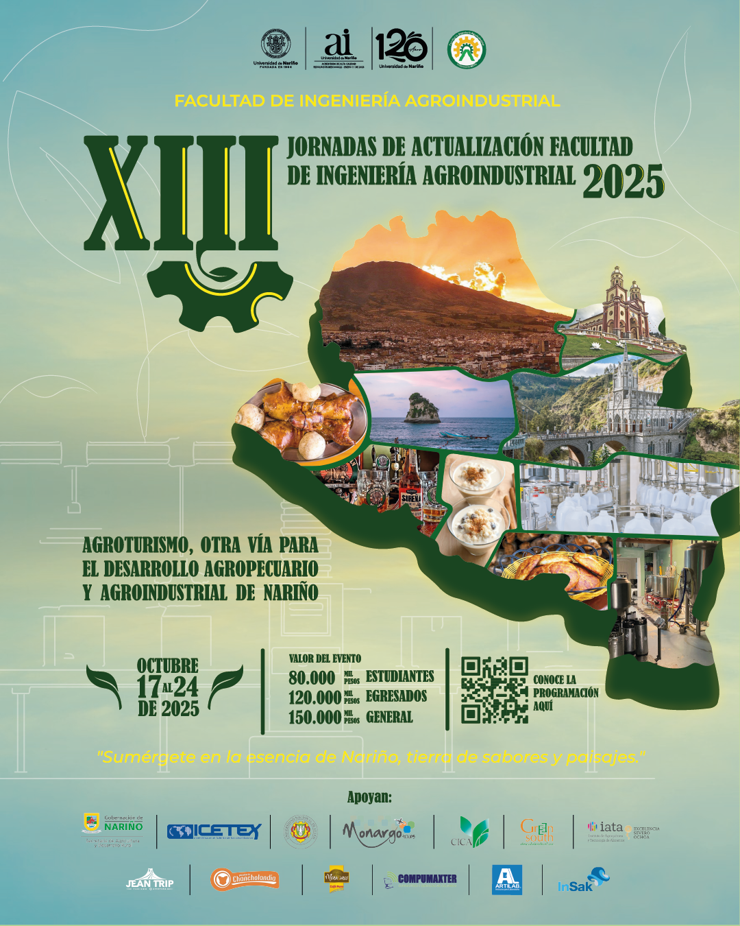 Afiche XIII Jornadas de Actualización FACINAGRO