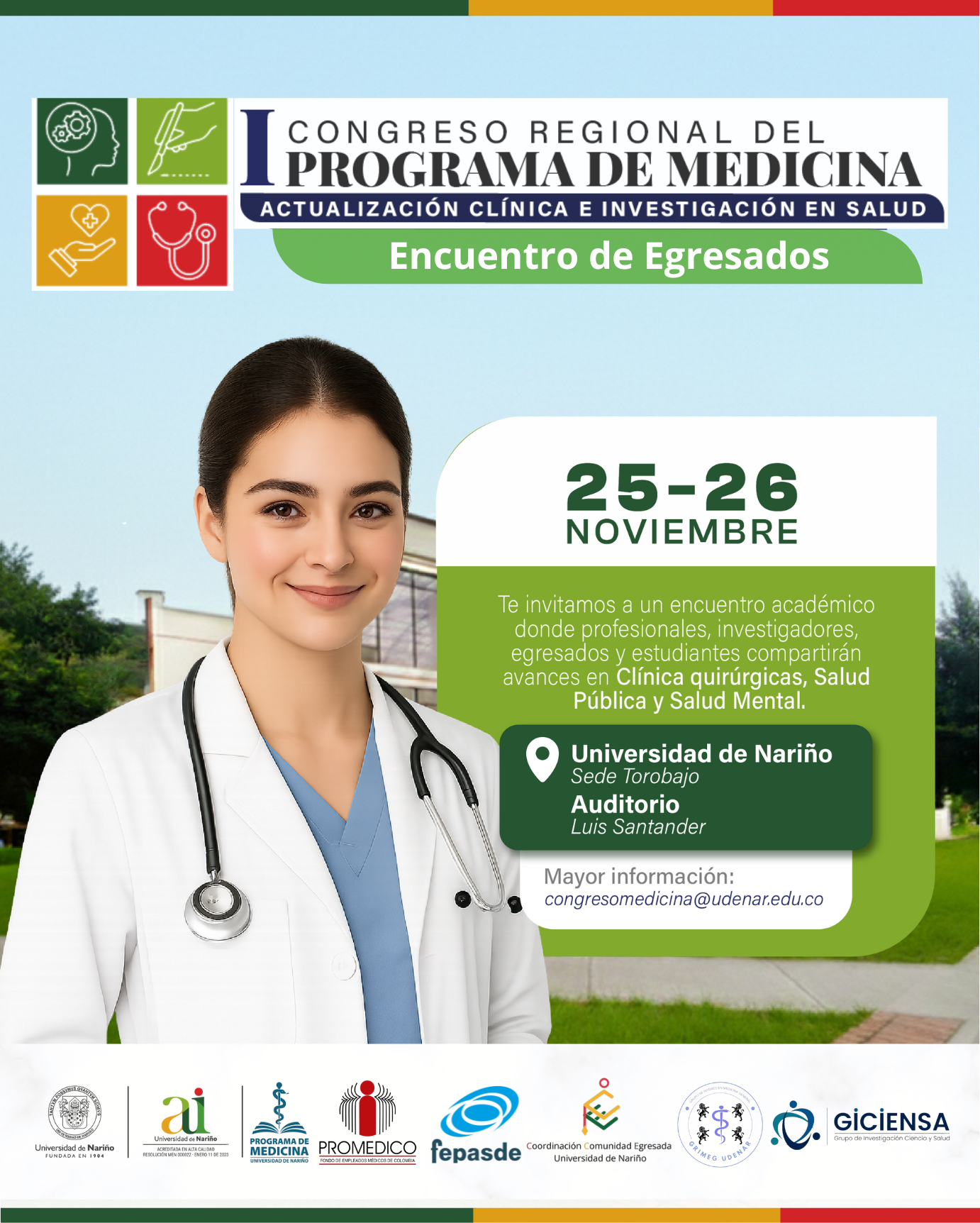 Congreso de Madicina Flyer
