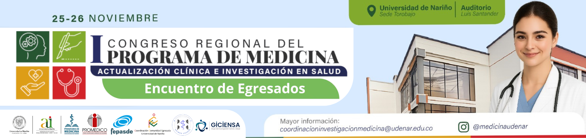 Congreso de Medicina banner