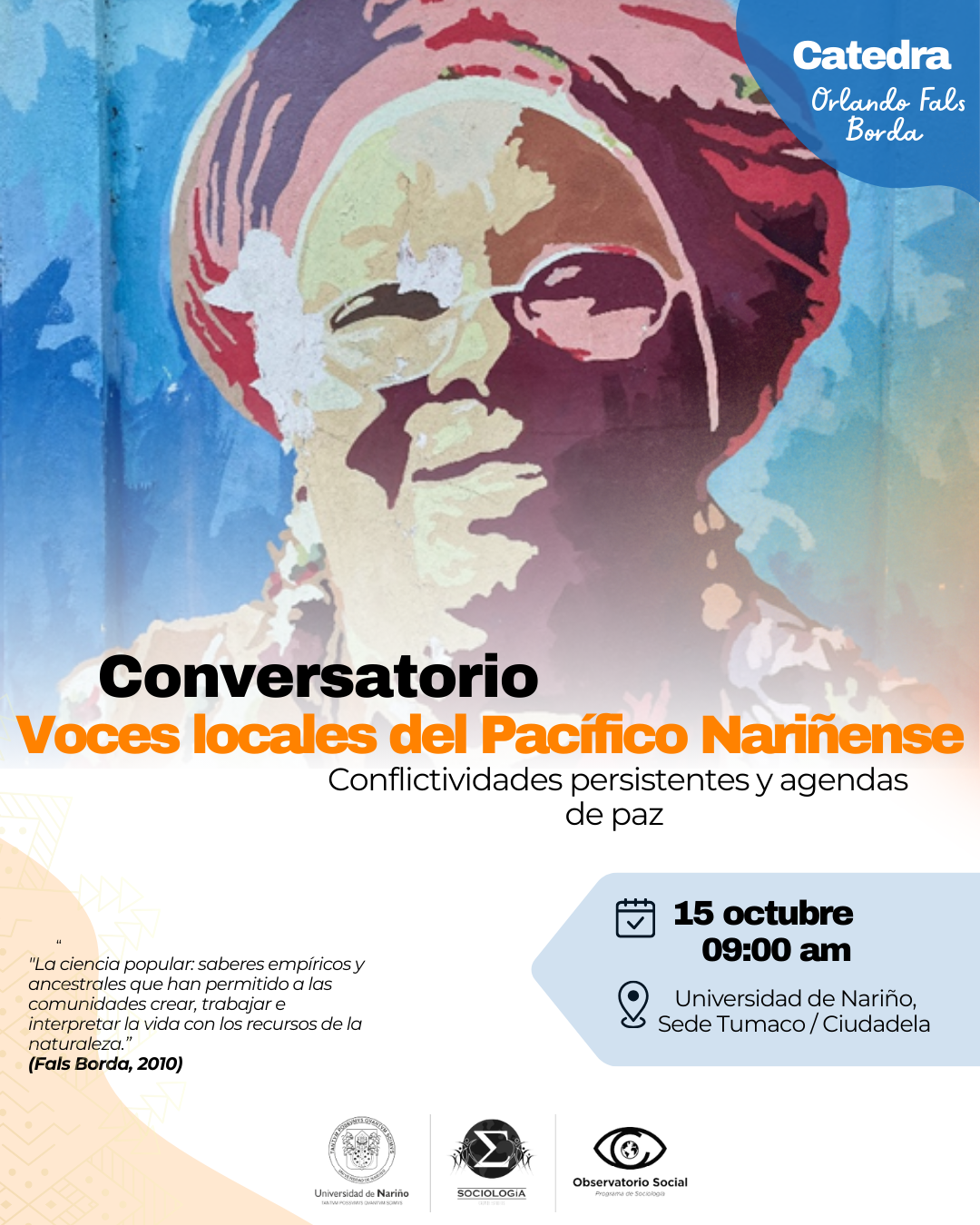 Conversatorio conflictividades persistentes y agendas de paz perspectivas desde las voces locales del Pacífico Nariñense