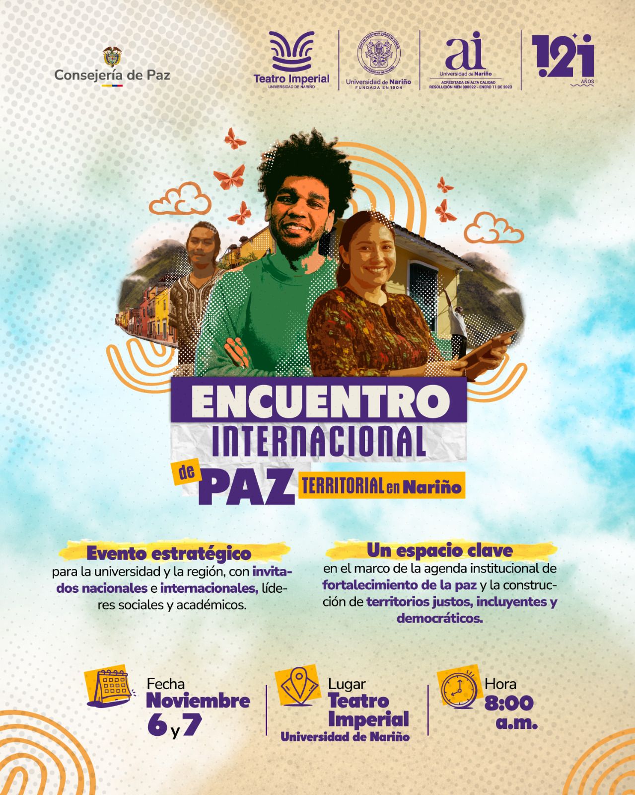 Encuentro Internacional de Paz Territorial en Nariño 2025 img 1