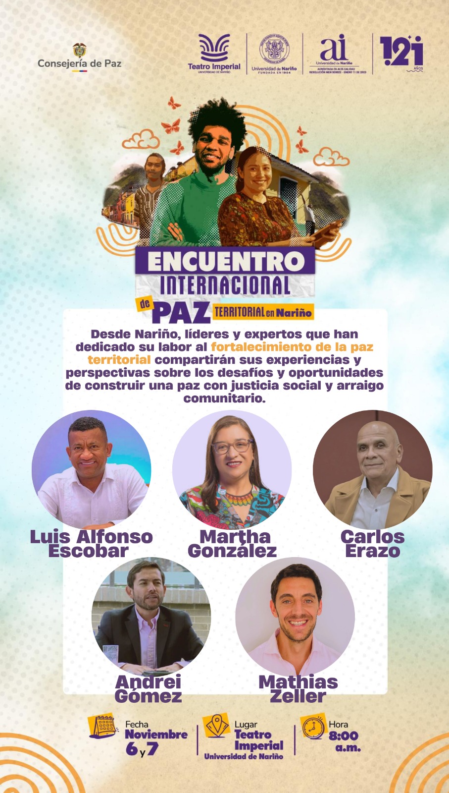 Encuentro Internacional de Paz Territorial en Nariño 2025 img 3