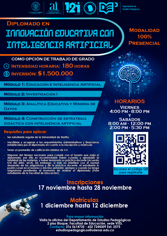 Diplomado en Innovación educativa con inteligencia artificial