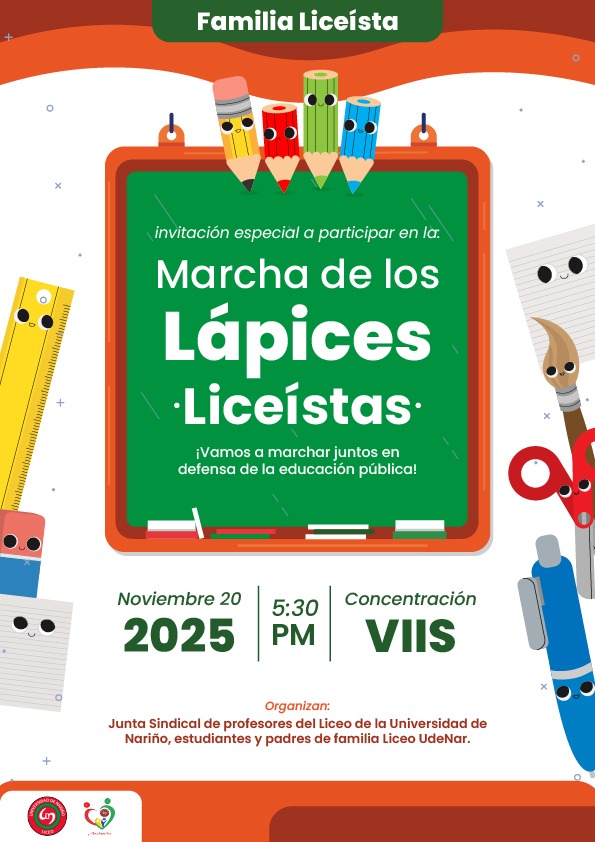 La marcha de los lapicez liceistas