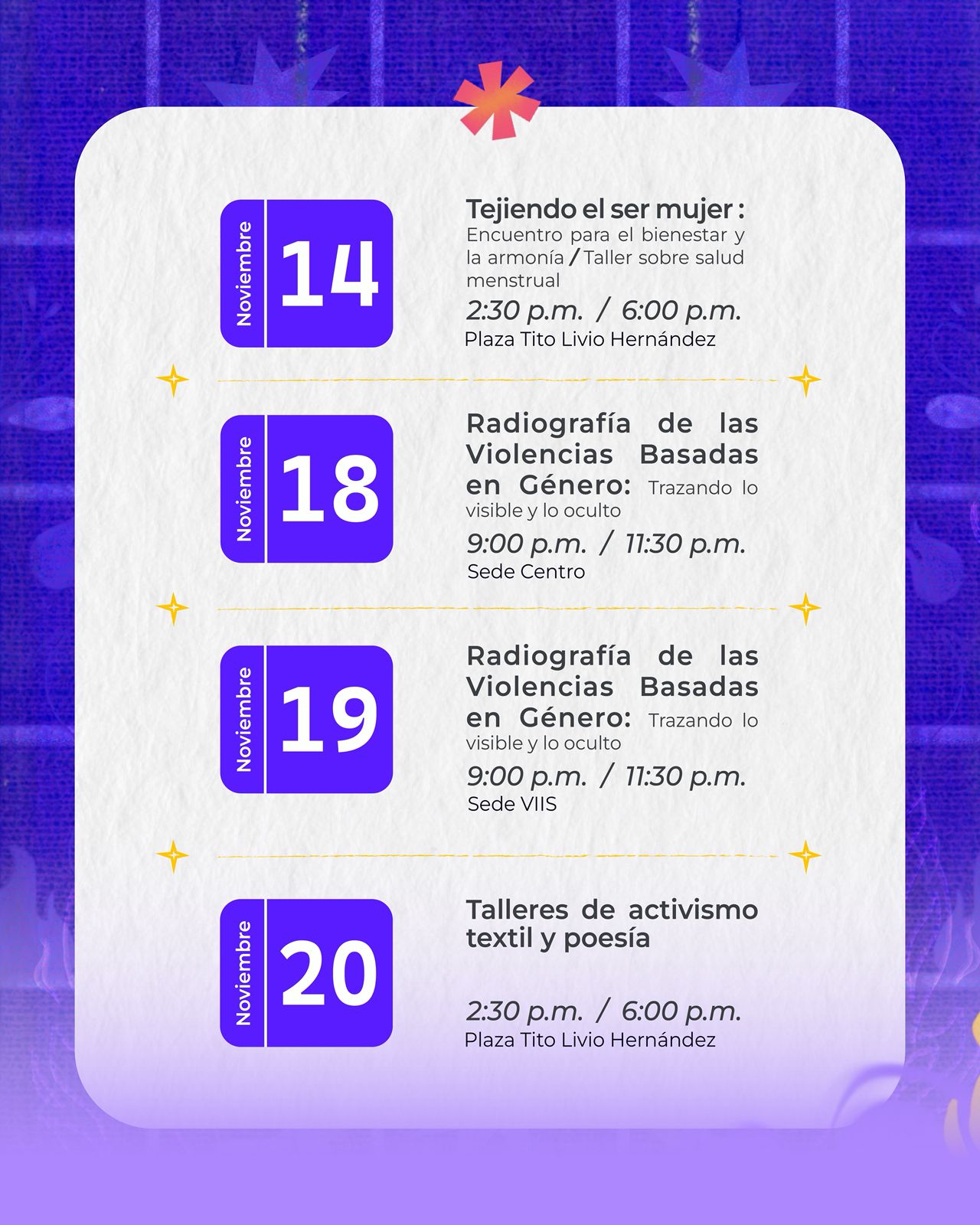 La u se pinta de violeta img 3