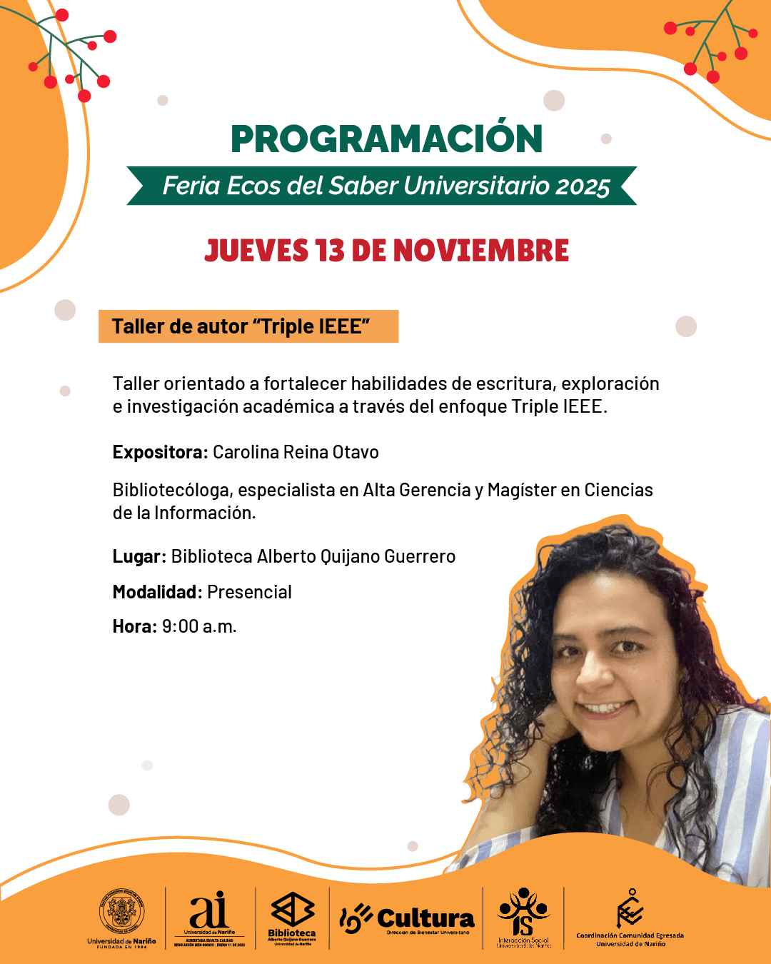 Taller de autor “Triple IEEE”