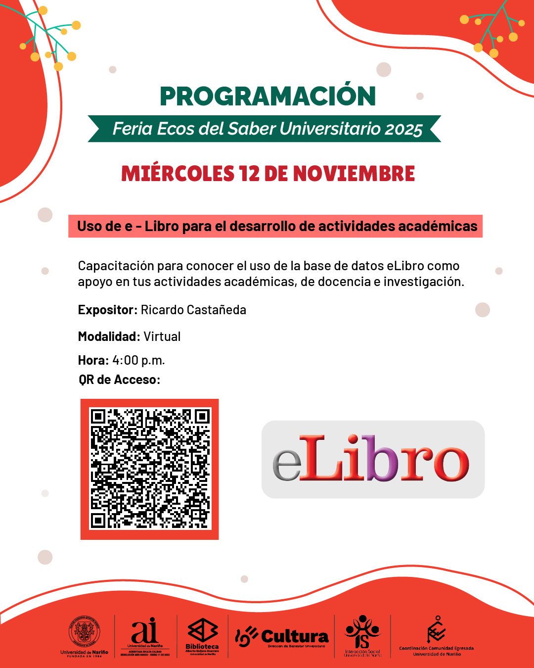 Uso de E-Libro Feria Ecos del Saber 2025