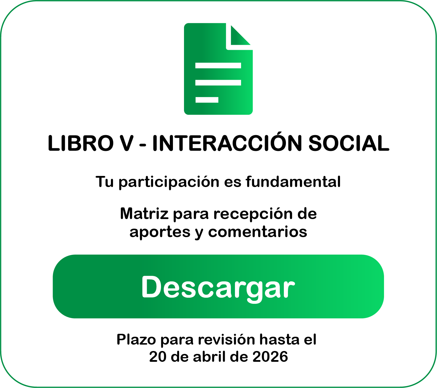 Boton Libro V Interacción Social
