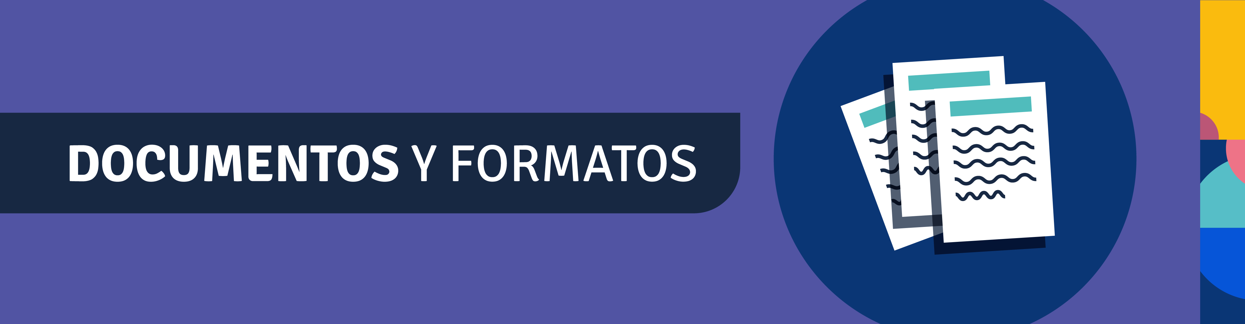 Departamento de diseño Documentos y formatos