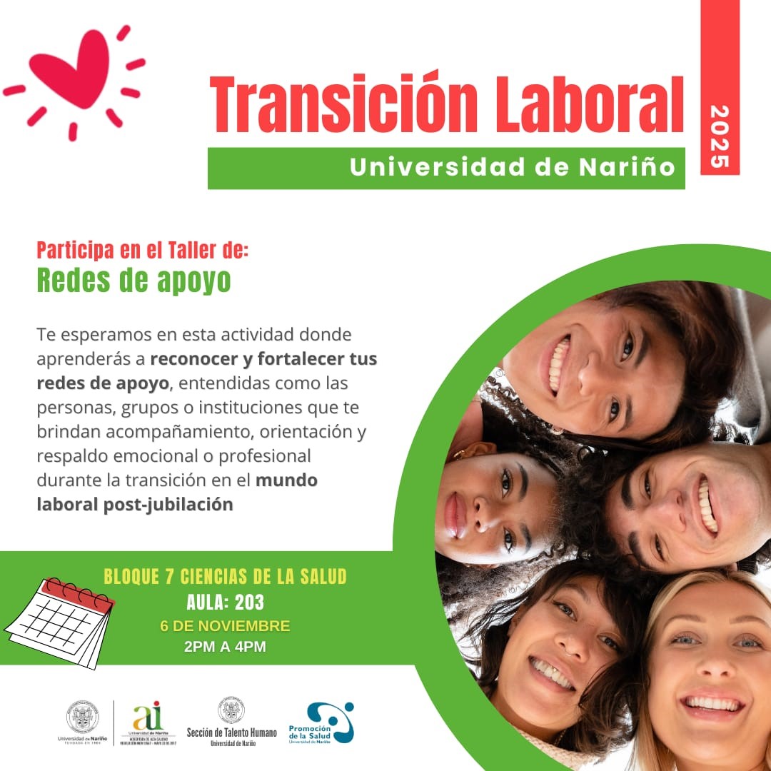 TALLER REDES DE APOYO EN LA ETAPA PREJUBILABLE