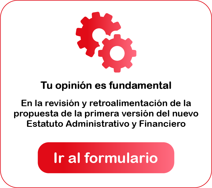 Botón Encuesta Estatuto Administrativo y Financiero