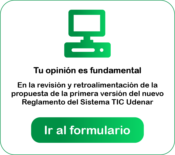 Botón Encuesta Reglamento Sistema TIC Udenar