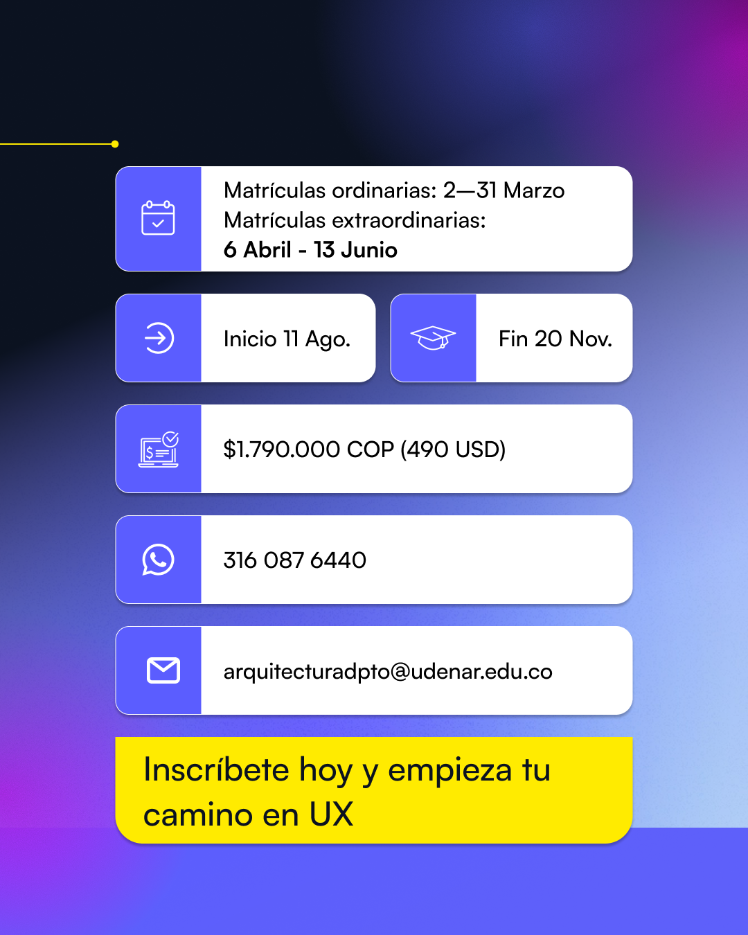 Diplomado Diseño de Experiencias de Usuarios UX imagen 6