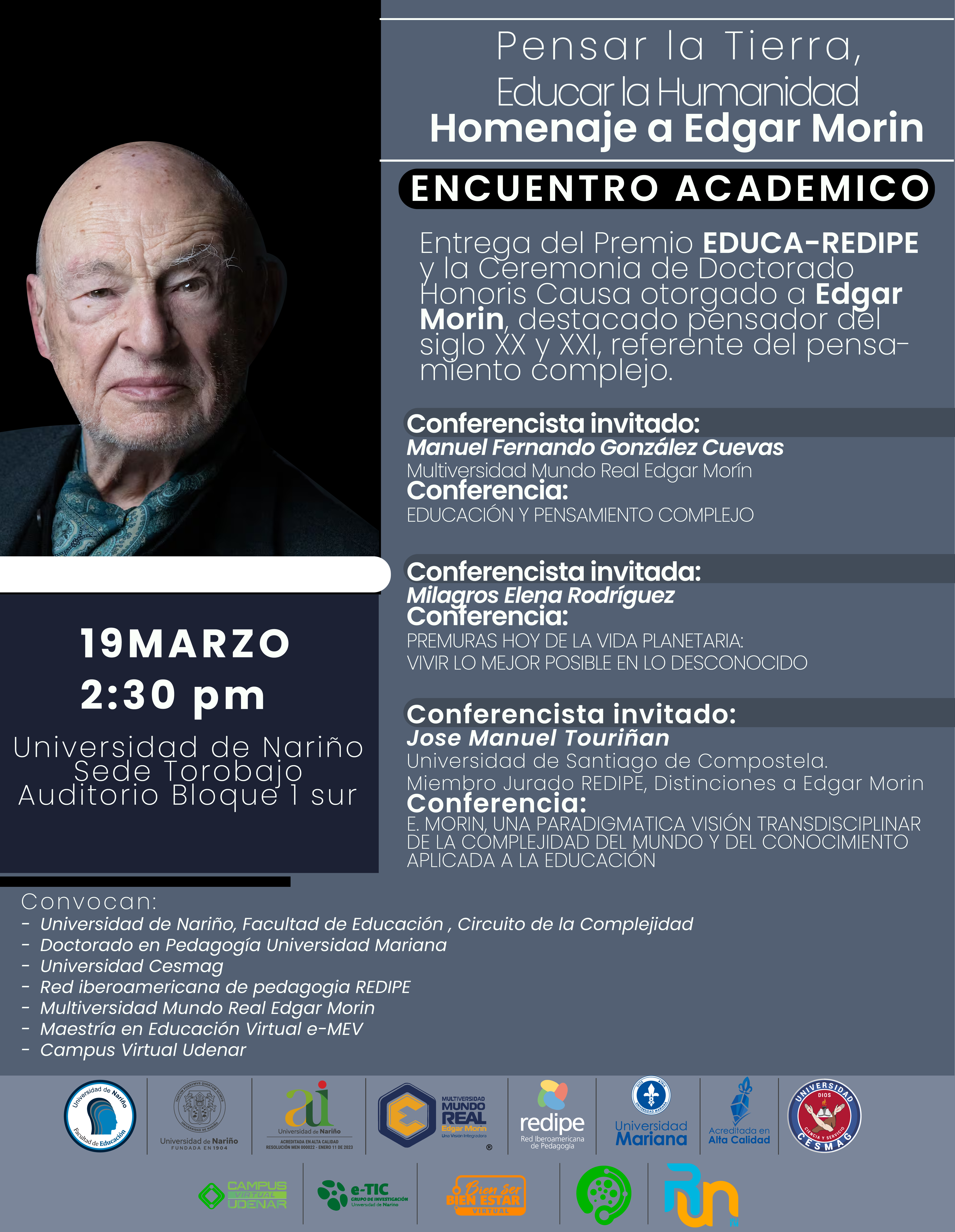 Pensar la Tierra, Educar la Humanidad img1